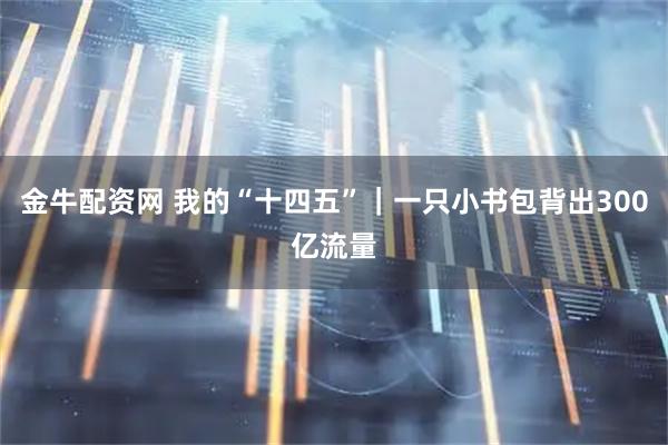 金牛配资网 我的“十四五”｜一只小书包背出300亿流量